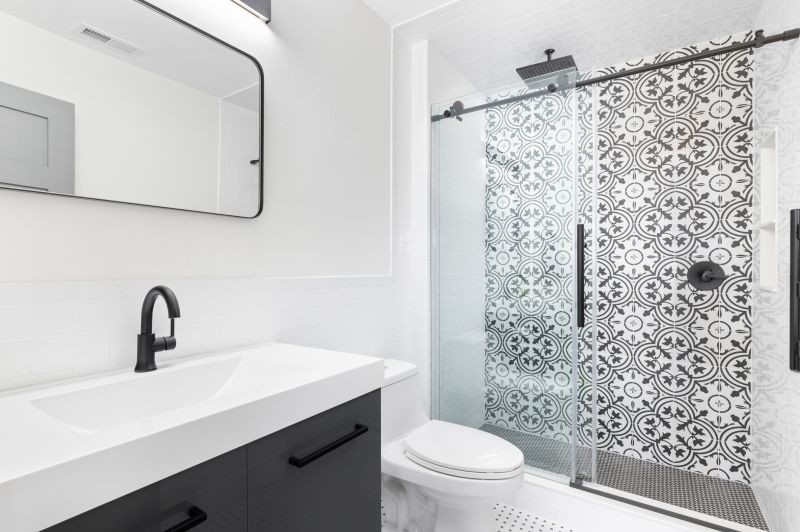 Vertical Shower Tile Pattern